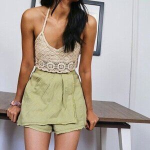 Free People Sofia Sarong Shorts Endless Summer High Waist M